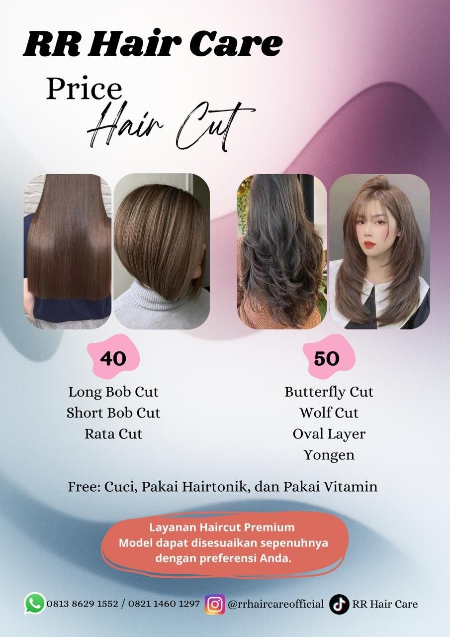 Price List RR Hair Care 1