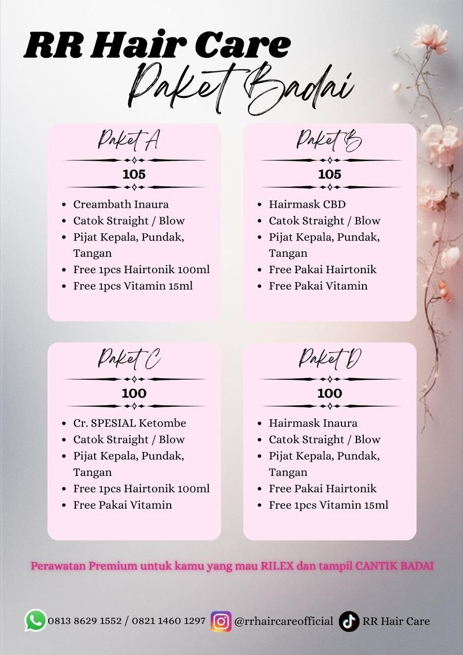 Price List RR Hair Care 2