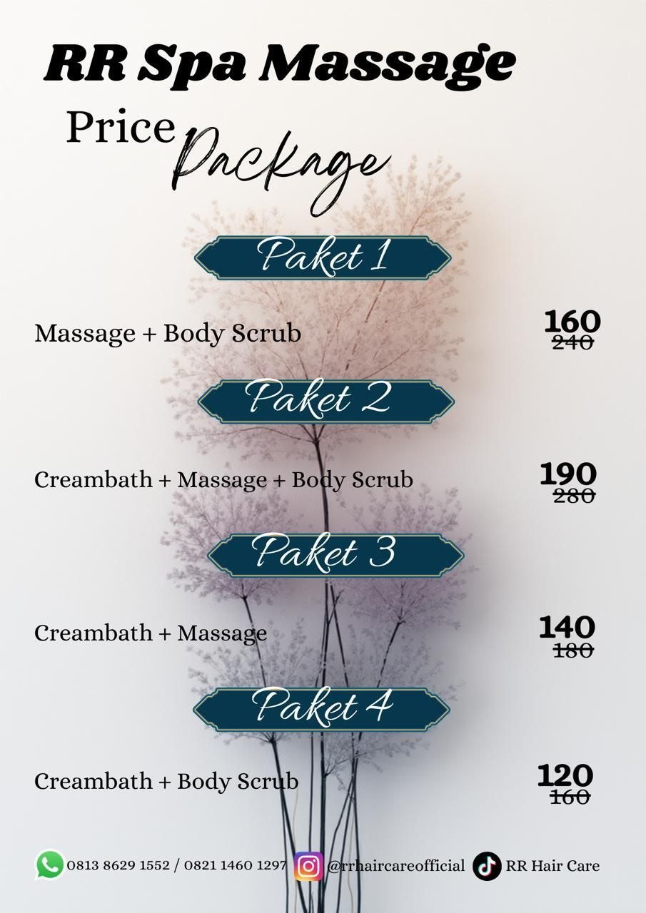 Price List RR Hair Care 3